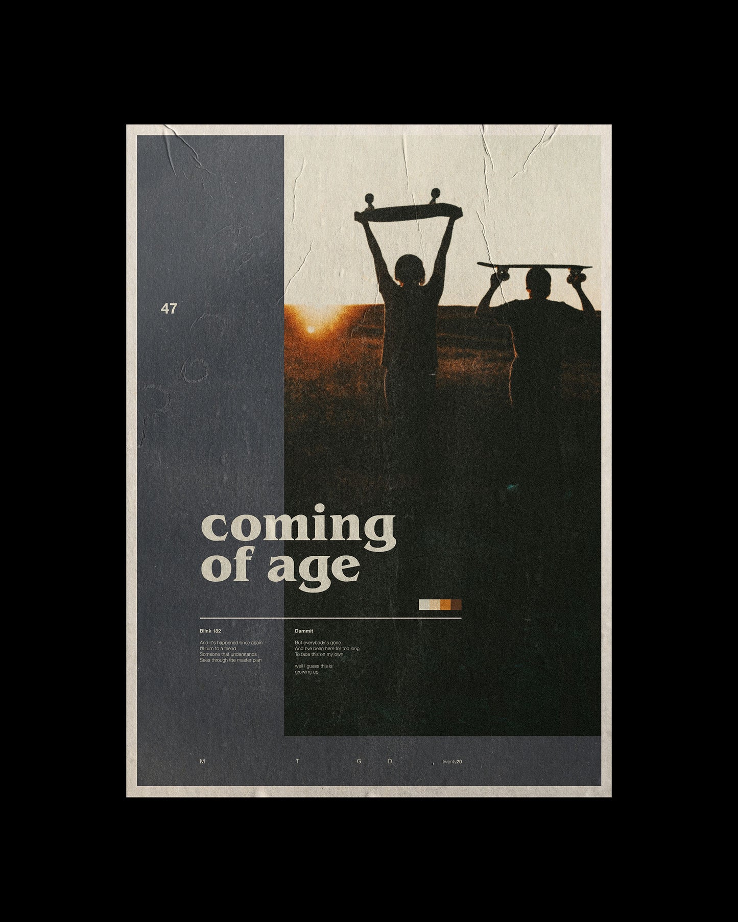 Coming Of Age Poster (Framed)