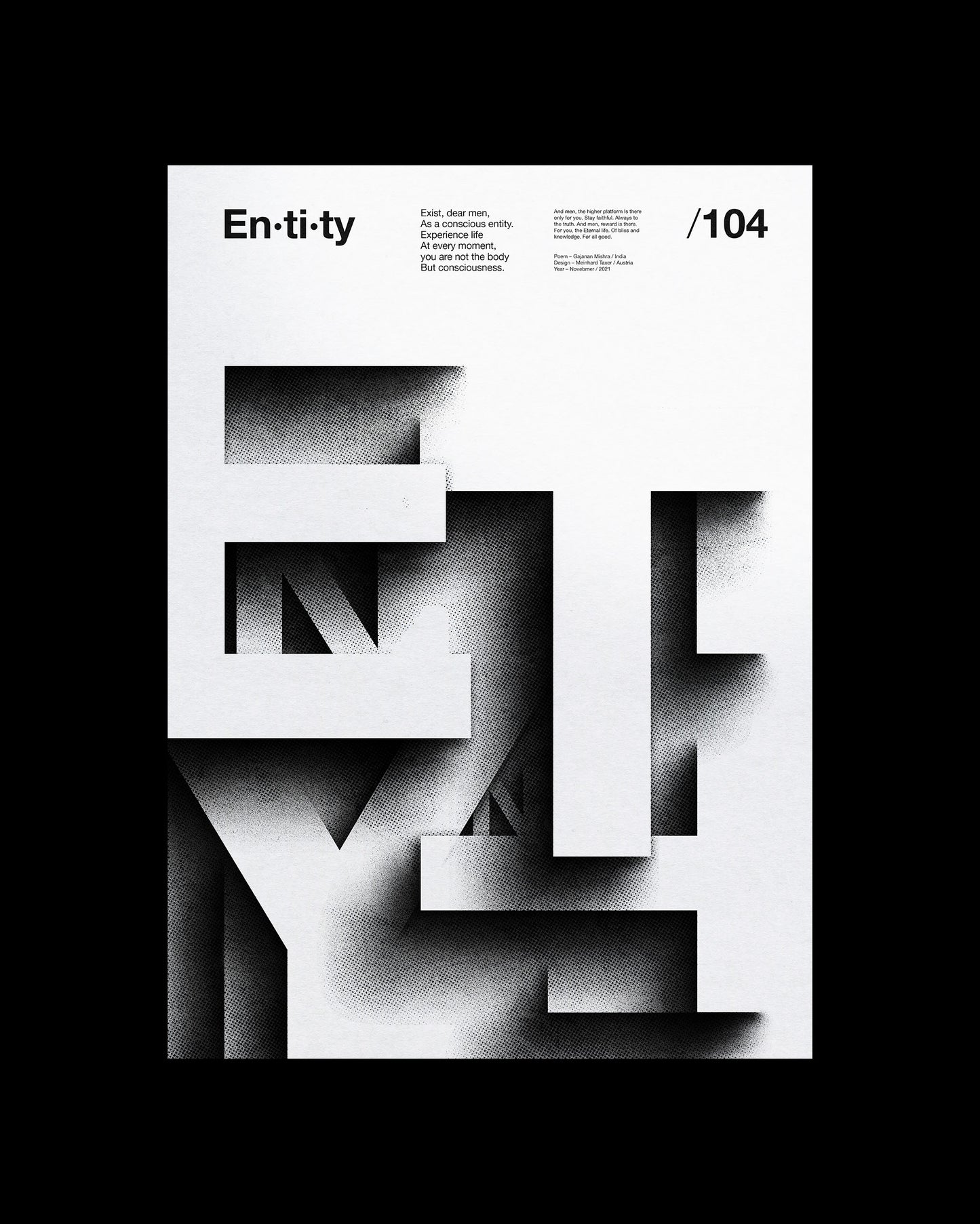 Entity Poster