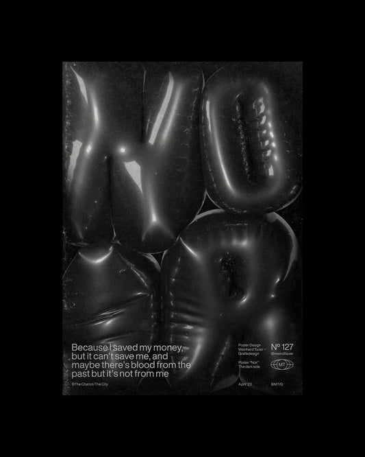 Noir Inflated Poster