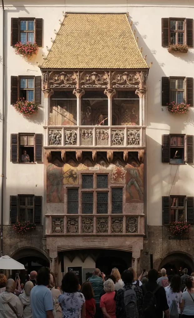 The Golden Roof in Innsbruck, the building the award is named after